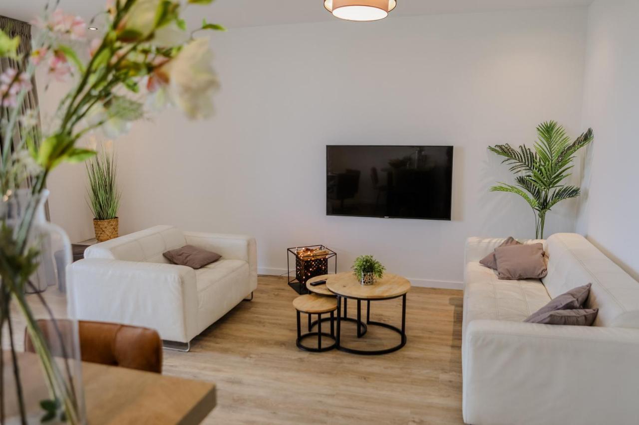 Luxe 4 Persoons Appartement In Residence Marina Kamperland 2C Extérieur photo